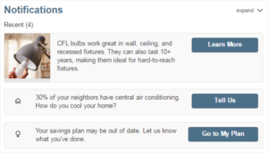 consumer engagement notification