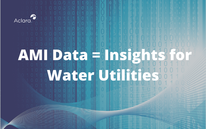 AMI Data = Insights for Water Utilities