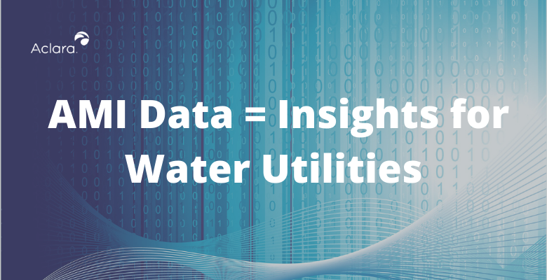 AMI data analytics for water utilities