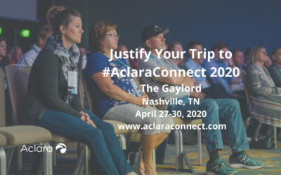 4 Steps to Justify Your Trip to #AclaraConnect 2020