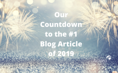 Our Countdown to the #1 Blog Article of 2019